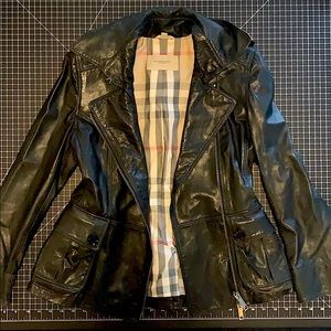 Burberry Leather Jacket